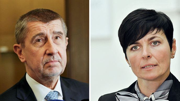 Premiér Babiš a vrchní státní zástupkyně Bradáčová