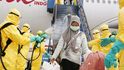Indonésanky evakuované z&nbsp;Číny