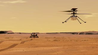 První létající stroj na Marsu dolétal. Bezpilotní vrtulník ukázal cestu, kterou se nejspíš bude výzkum planet ubírat