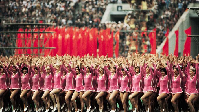 Zahájení letní olympiády v Moskvě v roce 1980