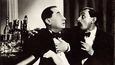 Ve filmu U pokladny stál  se v roce 1939 sešel Marvan s Vlastou Burianem. Herecká souhra kolegů z Burianova divadla byla mimořádná, jejich osobní vztah měl záhy ochladnout.