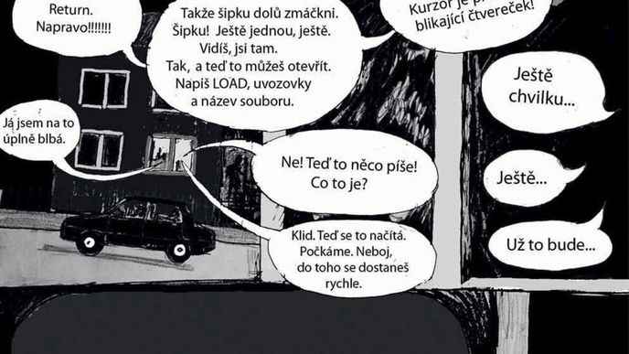 Komiks Ondřeje Elbela Objekt Julek právě vydalo nakladatelství Větrné mlýny