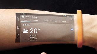 Ovládání mobilu na kůži? Případ až moc chytrého náramku