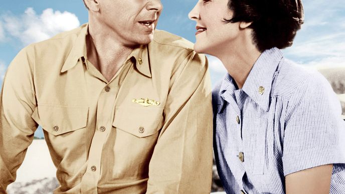 Spolu si zahráli v jediném filmu Hellcats of the Navy z roku 1957