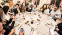 Podávané pokrmy byly tak výtečné,  že si hosté ze setrvačnosti fotili na Instagram i prázdné talíře 