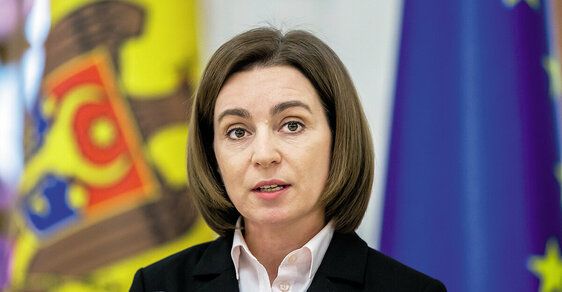 Moldavsko má v čele jasně prozápadní ženské duo – prezidentku Maiu Sandovou (na snímku) a premiérku Natalii Gavrilițovou