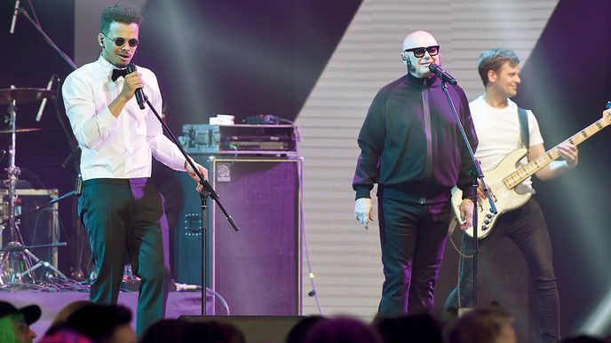 Večer předávání Andělů otevřeli Jiří Korn a Ben Cristovao Večer předávání Andělů otevřeli Jiří Korn a Ben Cristovao