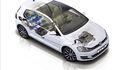 Protože je CNG lehčí než vzduch, mohou vozy na něj také do podzemních garáží s odvětráváním. Na snímku Volkswagen Golf TGI.
