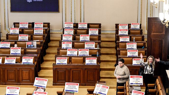Poslanecká sněmovna Parlamentu ČR, Praha 19. března, 2024