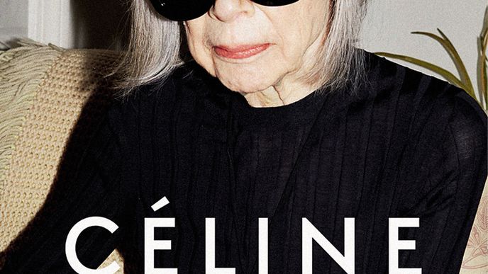 V osmdesáti se stala tváří kampaně módní superznačky Céline