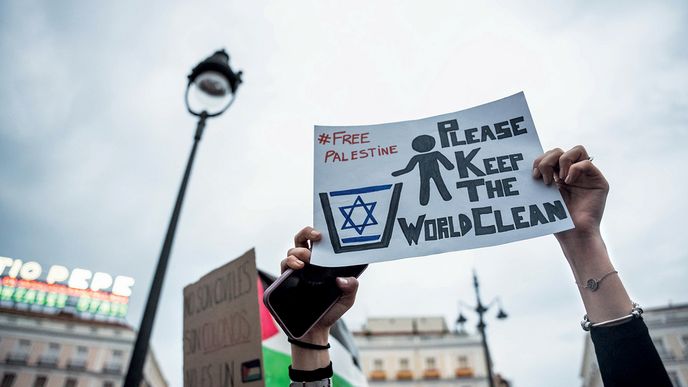 Protiizraelský protest