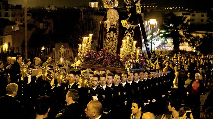 Velikonoční Svatý týden  neboli Semana Santa  patří ve Španělsku katolíkům