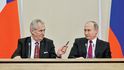 Spojenectví na zapřenou aneb český prezident Zeman a ruský Putin Spojenectví na zapřenou aneb český prezident Zeman a ruský Putin