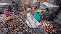 Přebírání odpadků je obživou mnoha zdejších obyvatel