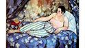 Její nejslavnější obraz: Modrý pokoj z roku 1923. Znázorňuje ženu v pánském pyžamu,  která s cigaretou v ústech odpočívá v rozestlané posteli.
