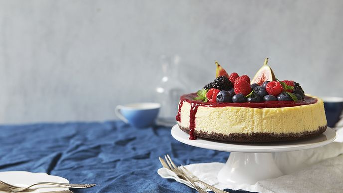 Cheesecake upečete jedině ze smetanového sýra, ideální je Philadelphia, z tvarohu upečete tak akorát tvarohový koláč