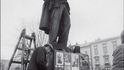 Masaryka na prostějovském náměstí nahradil v roce 1977 V. I. Lenin. Vydržel tam ale jen do roku 1989.