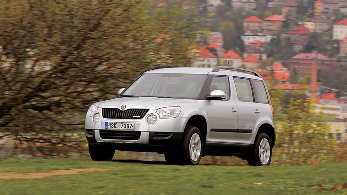 Úsporná ŠKODA YETI GREENLINE 1.6 TDI CR DPF