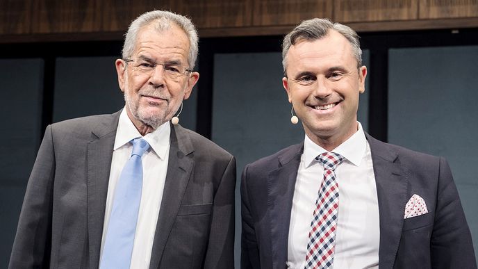 Alexander van der Bellen, Norbert Hofer  