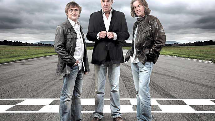 Moderátoři Top Gearu Jeremy Clarkson, Richard Hammond a James May se přesouvají z BBC na Amazon