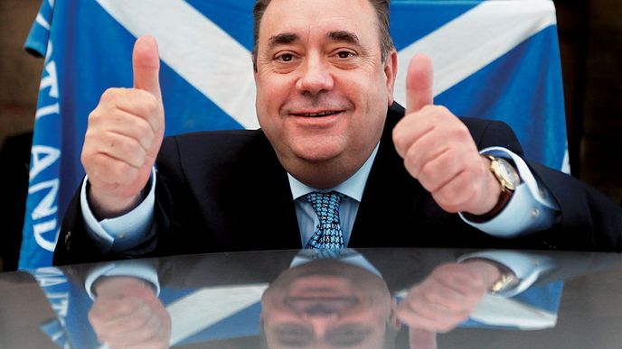 Alex Salmond, lídr skotských nacionalistů