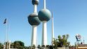 Vodní nádrže patří vedle mrakodrapů k dominantám Kuvajtu