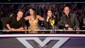 Zasedání poroty X Factoru:  Zleva Ondřej Brzobohatý, Sisa Sklovska, Celeste Buckingham a Oto Klempíř