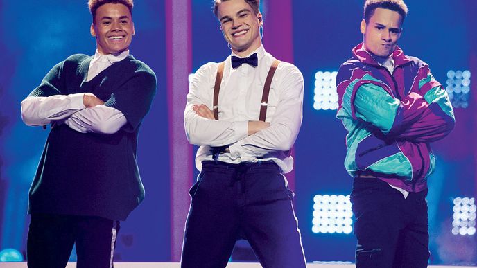 Mikolas Josef na letošní Eurovizi