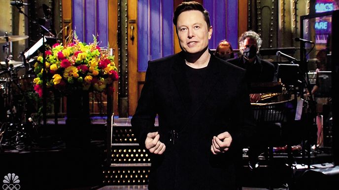 Elon Musk v americkém pořadu Saturday Night Live