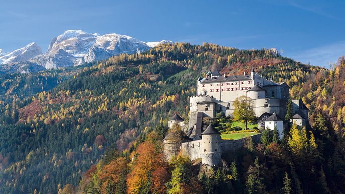 Majestátní pevnost Hohenwerfen