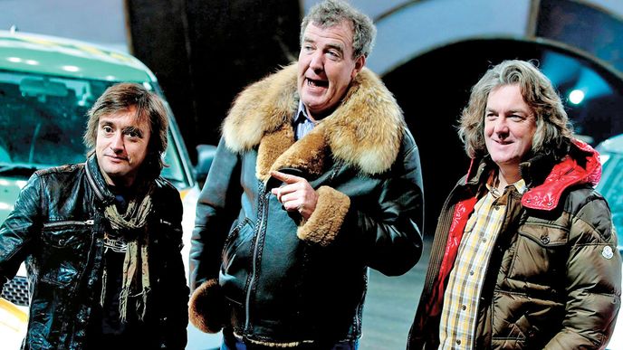 Richard Hammond, Jeremy Clarkson a James May: hvězdní moderátoři Top Gearu