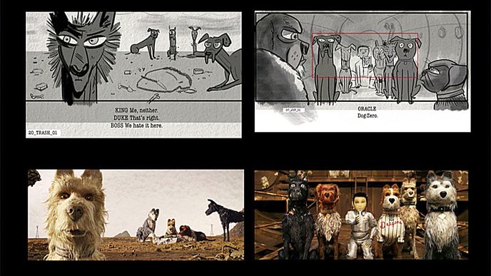 Nejnovější kousek Jaye Clarka: storyboard pro Andersonův Psí ostrov (v kinech od května) vznikal přes dva roky