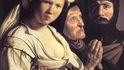 Jael a vedle ní starozákonní prorokyně a soudkyně Debora (Salomon de Bray, 17. století)