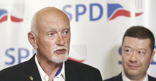 Nový europoslanec za Okamurovu SPD Blaško