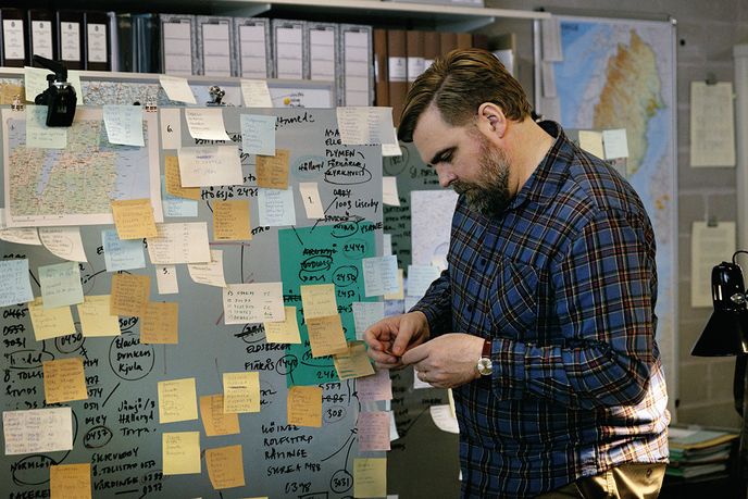 Genealog (Mattias Nordkvist) hraje v Průlomu klíčovou roli Genealog (Mattias Nordkvist) hraje v Průlomu klíčovou roli