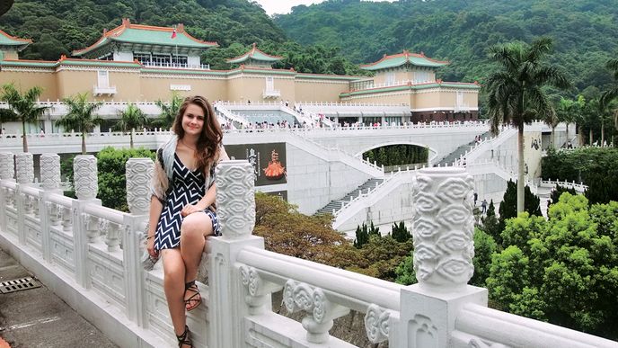 „Na Tchaj-wanu pro mě každý den  znamenal novou zkušenost,“  vzpomíná Pavlína Müllerová