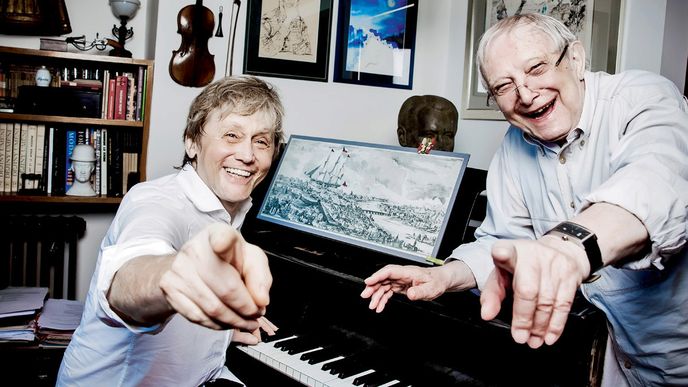 Dvě hudební legendy u jednoho piana