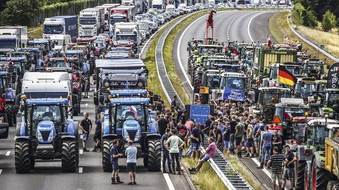 Blokáda nizozemských dálnic