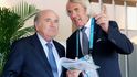 S prezidentem FIFA Seppem Blatterem profesor Dvořák spolupracoval 23 let