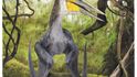 Jedna z možných podob českého ptakoještěra, jehož zkameněliny byly objeveny roku 1880 u Chocně…