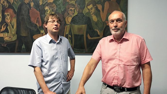 Michal Kojan (vlevo) a Stanislav Balík se věnují deregulaci nájmů dlouhodobě