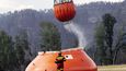 Další variantou pro hašení byly velké zásobníky vody nedaleko od ohnisek požárů v Českém Švýcarsku