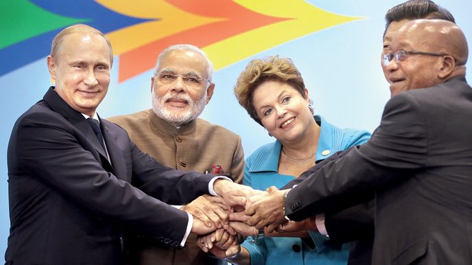 Vladimír Putin a jeho spojenci z BRICS