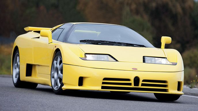 Michael Schumacher: Bugatti EB 110