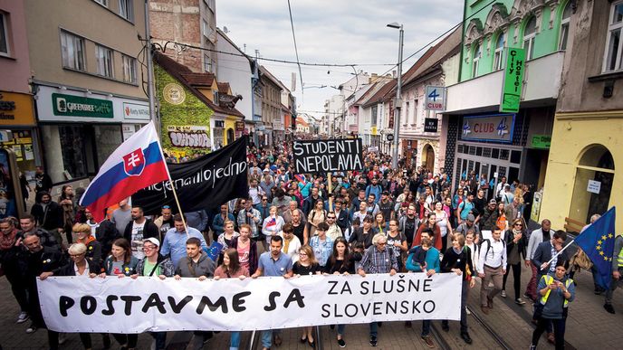 Slovensko neprožívá od vraždy novináře Jána Kuciaka a jeho snoubenky nejklidnější časy 