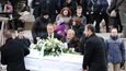 Pohřeb Martiny Kušnírové se konal 2. března 2018 v Gregorovcích na východním Slovensku