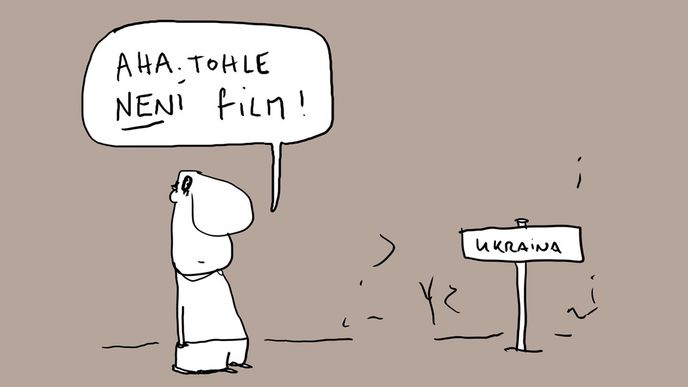 Ukrajina není film