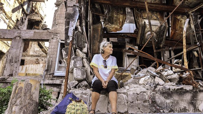 Vybombardovaný a zničený Mariupol je jedním ze symbolů ruské krutosti