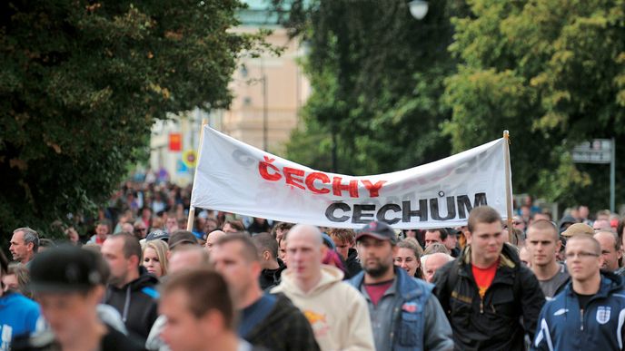 Vytěsňované sociální problémy  mohou vyvolat jen další demonstrace.  A nejen v severních Čechách.