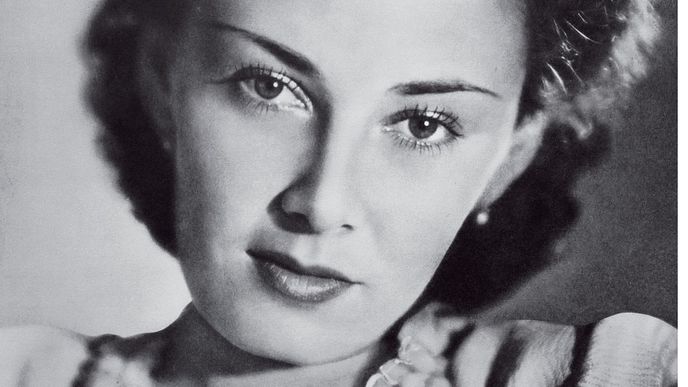 Portrét z roku 1930 Lída Baarová v nejepších letech